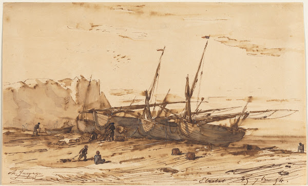 Étretat 1854