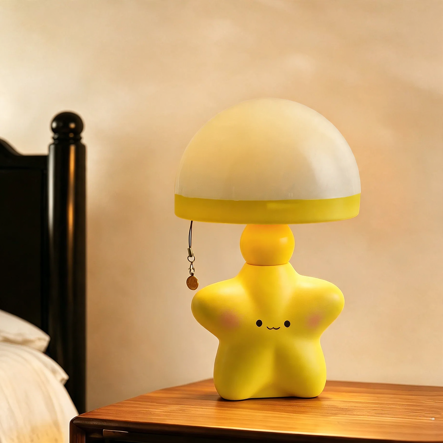 Cartoon Star Jellyfish Light with Pull Cord