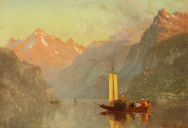Lake Lucerne Switzerland 1861
