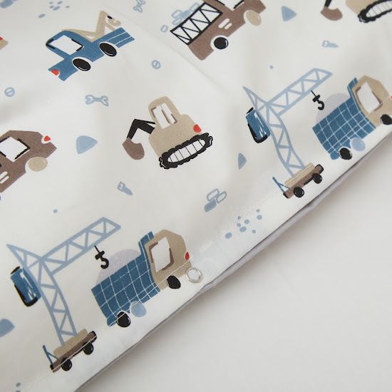 Children's changeable bedding set 4 el Twins Satin Limited Car