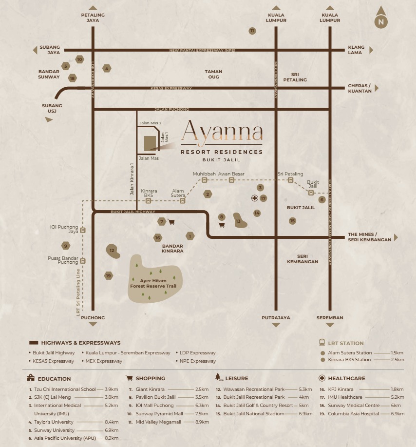 Ayanna — Bukit Jalil