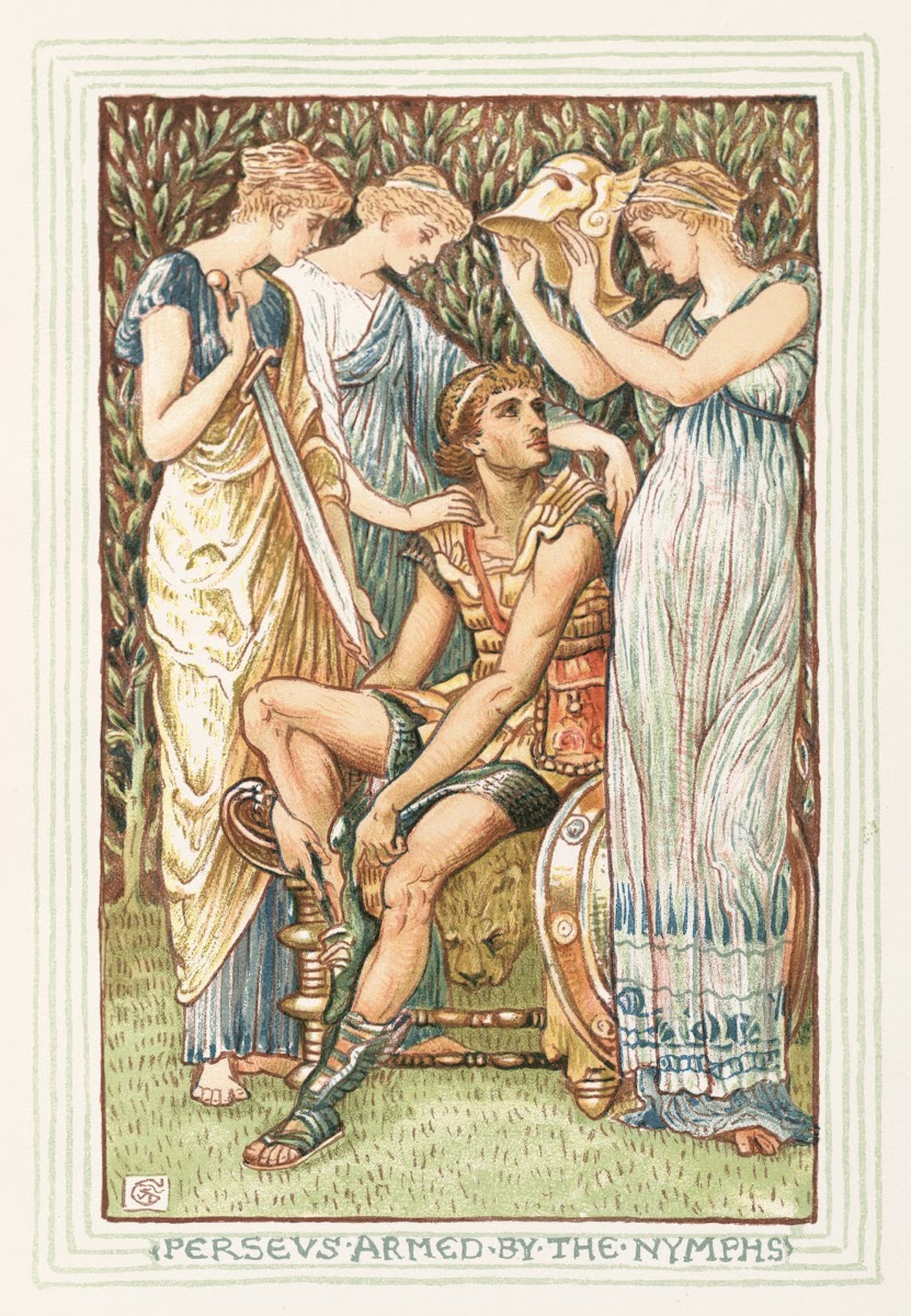 Perseus Armed by the Nymphs 1893