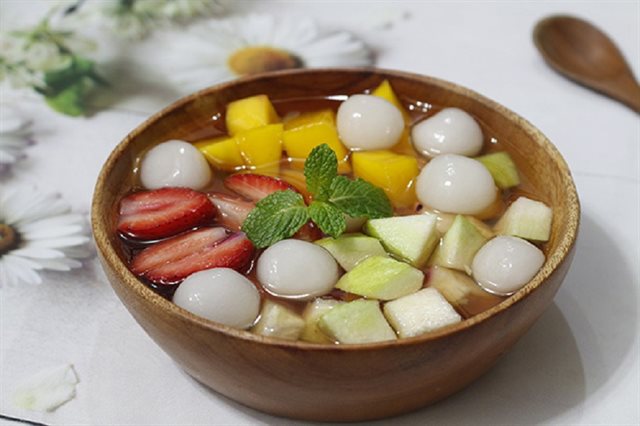Chè Hoa Quả Trân Châu Ngũ Sẵc