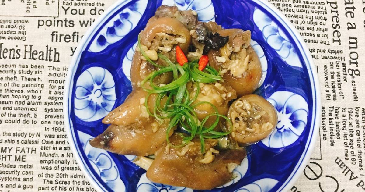 Giò Heo Kho Tỏi