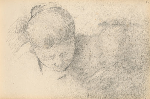 Woman Leaning Forward II 1890 1894