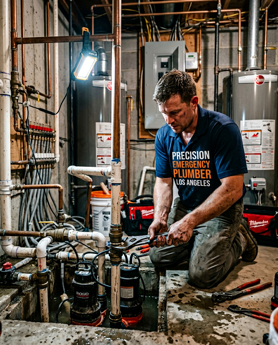 Who would you call to fix a sump pump?