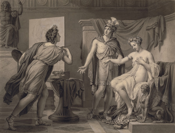 Alexander Ceding Campaspe to Apelles 1819