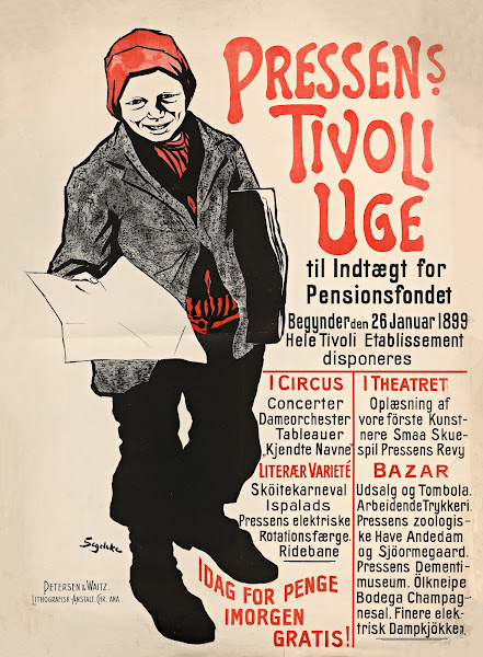 Pressens Tivoli Uge Til IndtæGt For Pensionsfondet Begynder Den 26 Januar 1899 H