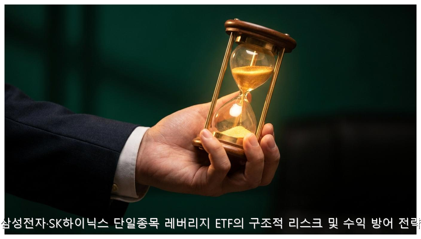 삼성전자·SK하이닉스 단일종목 레버리지 ETF의 구조적 리스크 및 수익 방어 전략 핵심 안내 및 분석 인포그래픽 (2)