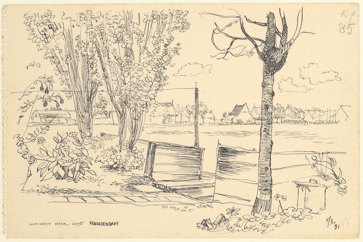 Van West naar Oost Knollendam 1950 1960