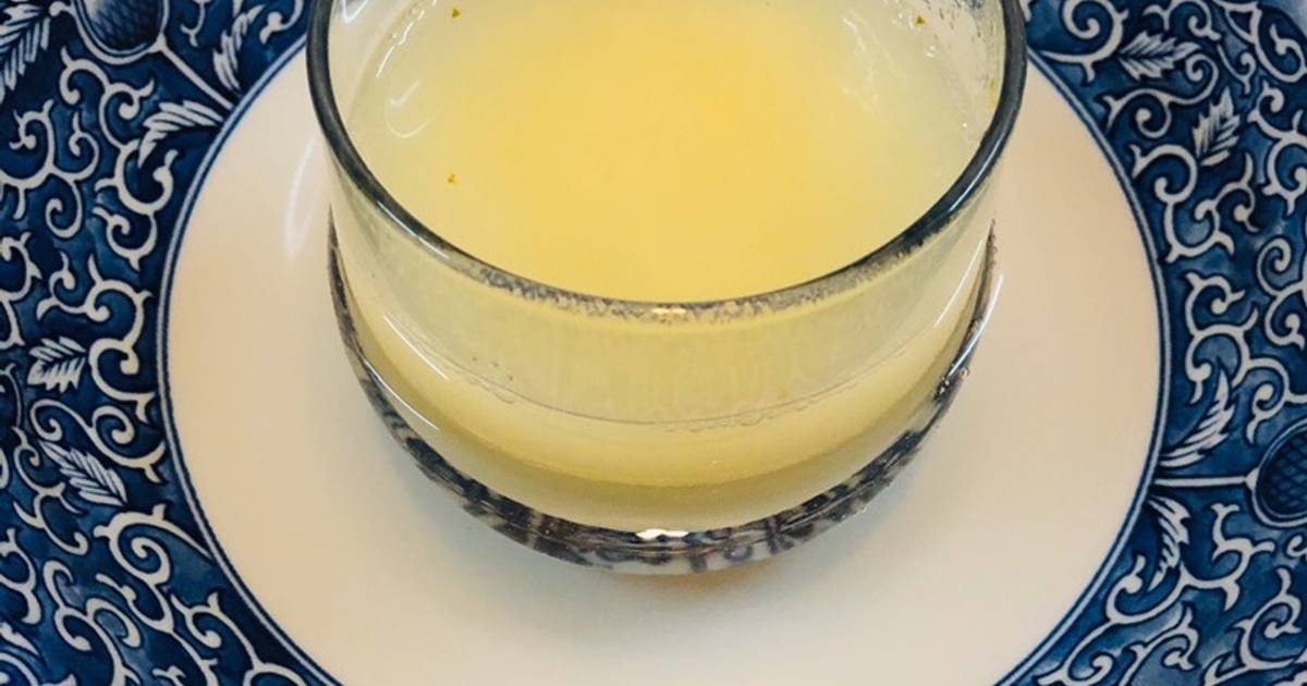 Gừng, tỏi, chanh làm nước uống