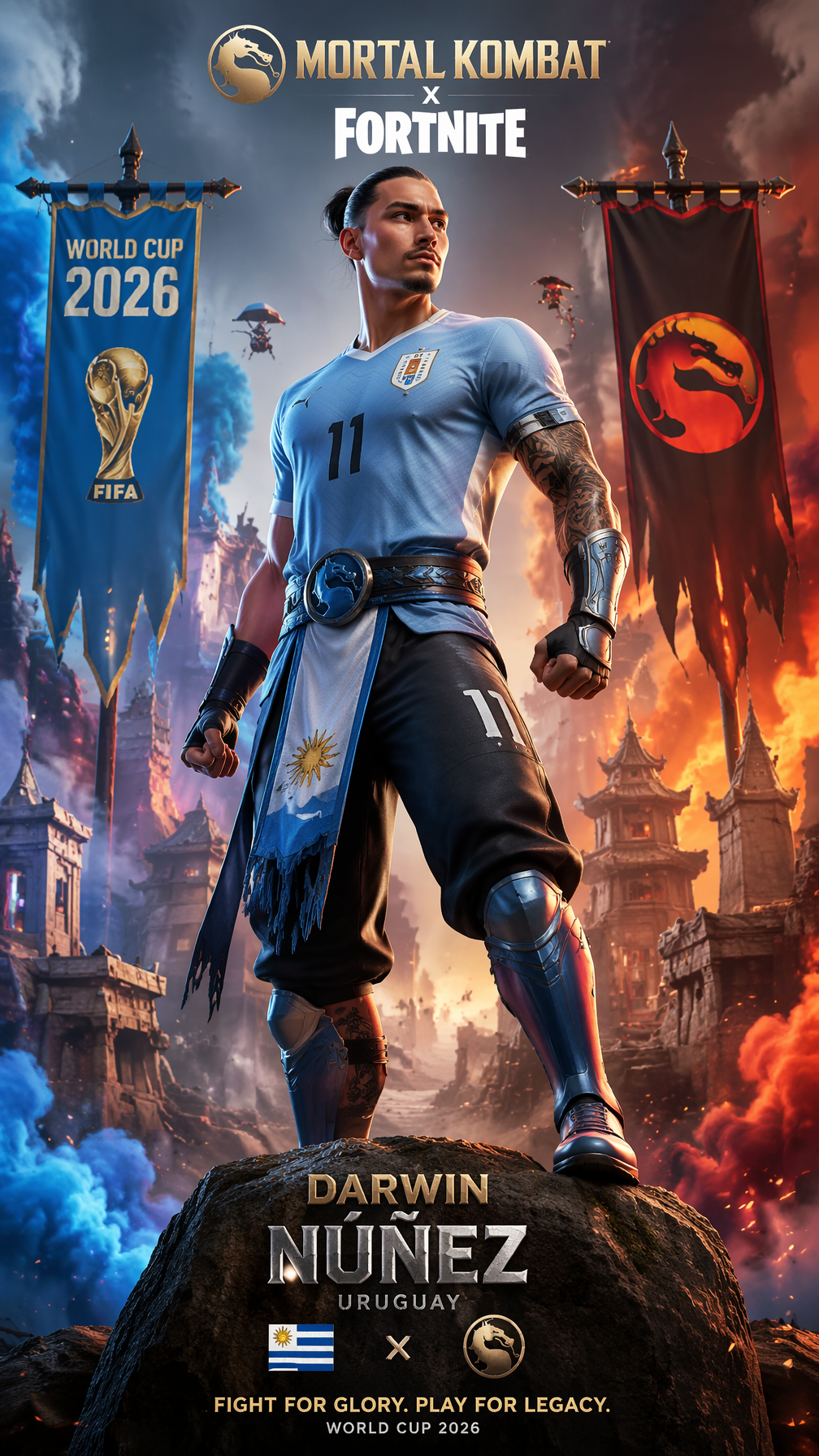 Uruguay Darwin Núñez Mortal Kombat
