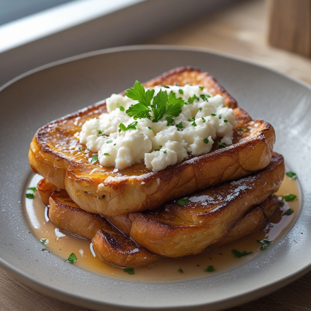 Tracy Malechek-Ezekiel’s Ricotta Stuffed French Toast - Easy Homemade Brunch Delight