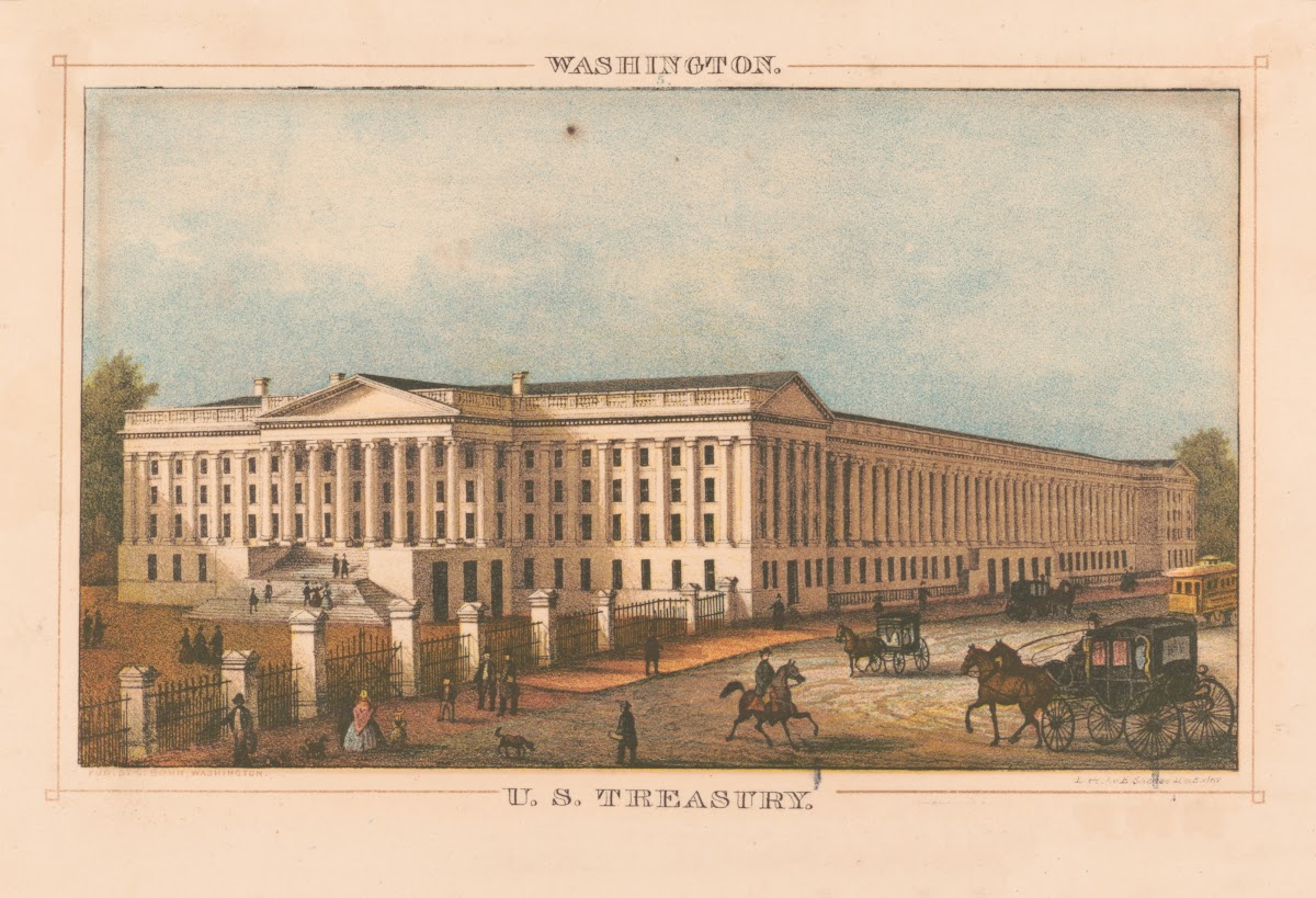 Washington  US Treasury 19th century