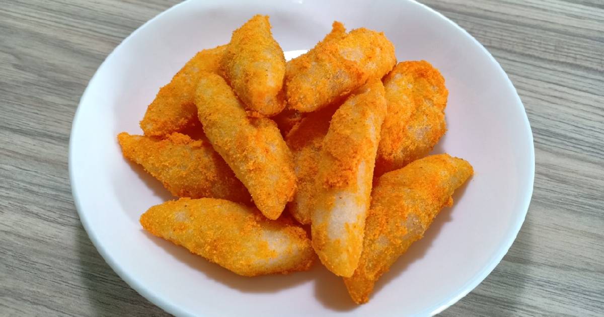 Bánh gạo chiên giòn lắc phô mai