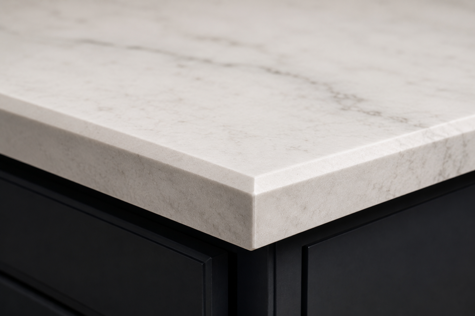 One quarter inch bevel countertop edge profile