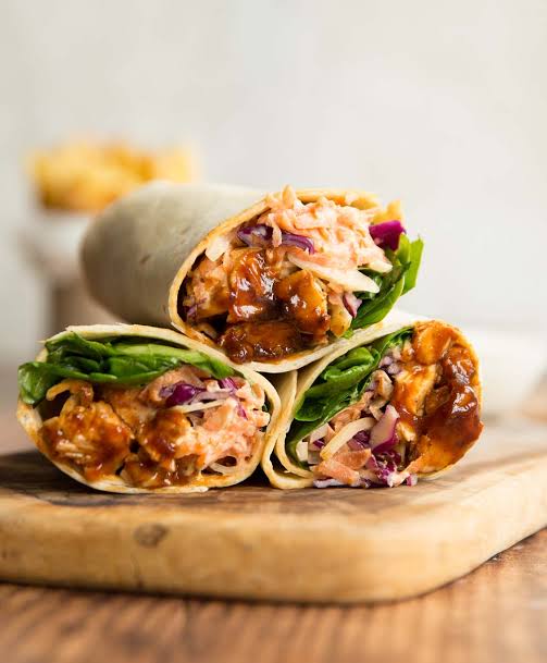 BBQ Chicken Wrap Meal