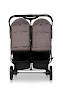Stroller for twins Euro-Cart Doblo 2024 Taupe