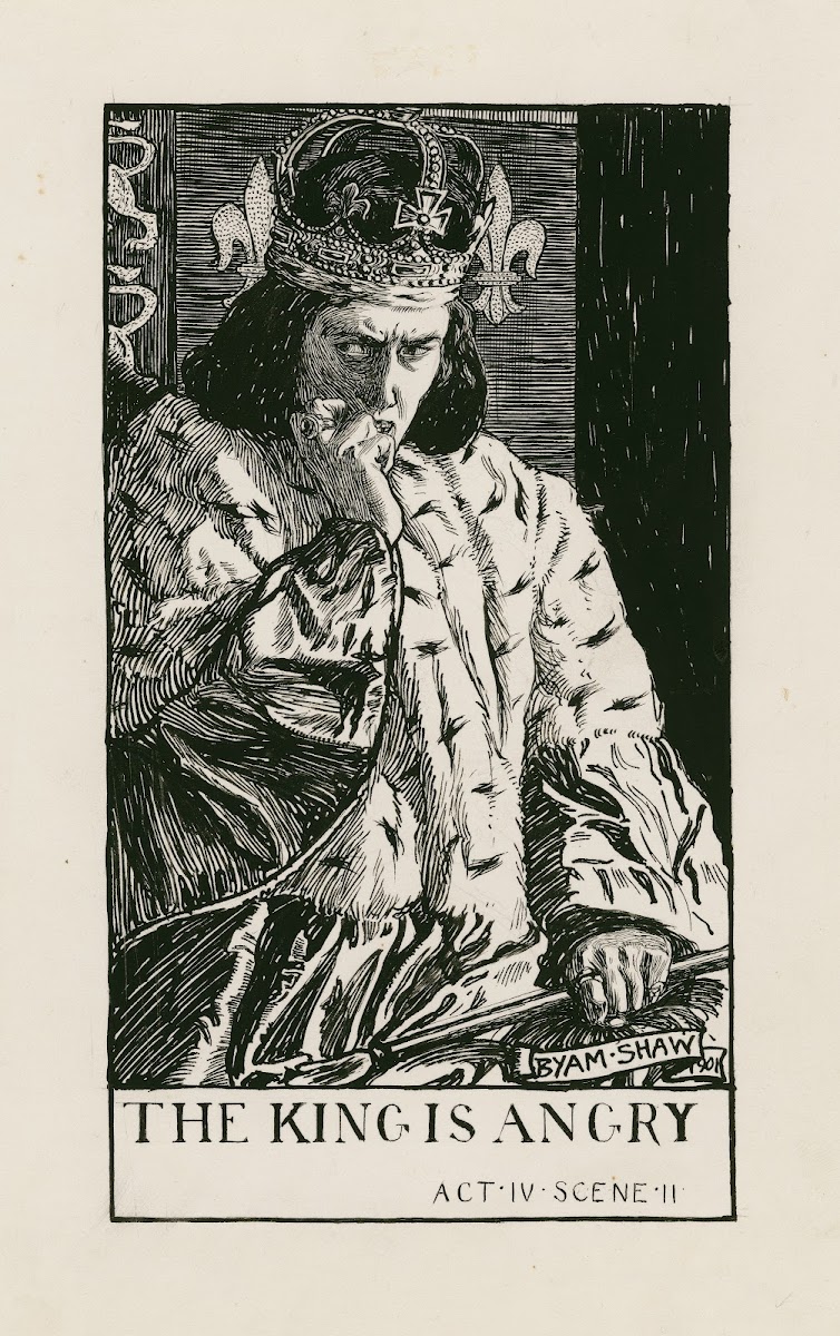 King Richard III The King is angry Act IV Scene II 1900