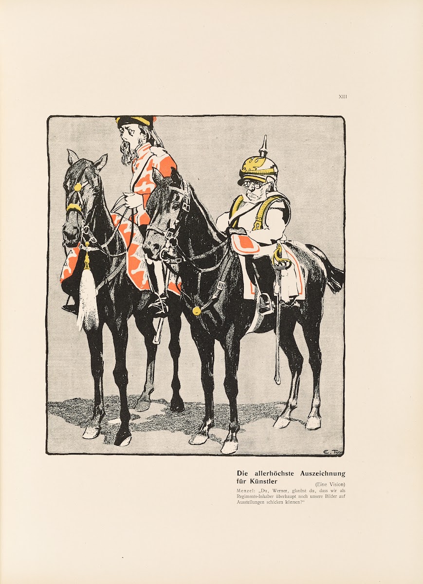 Die allerhöchste Auszeichnung 1901
