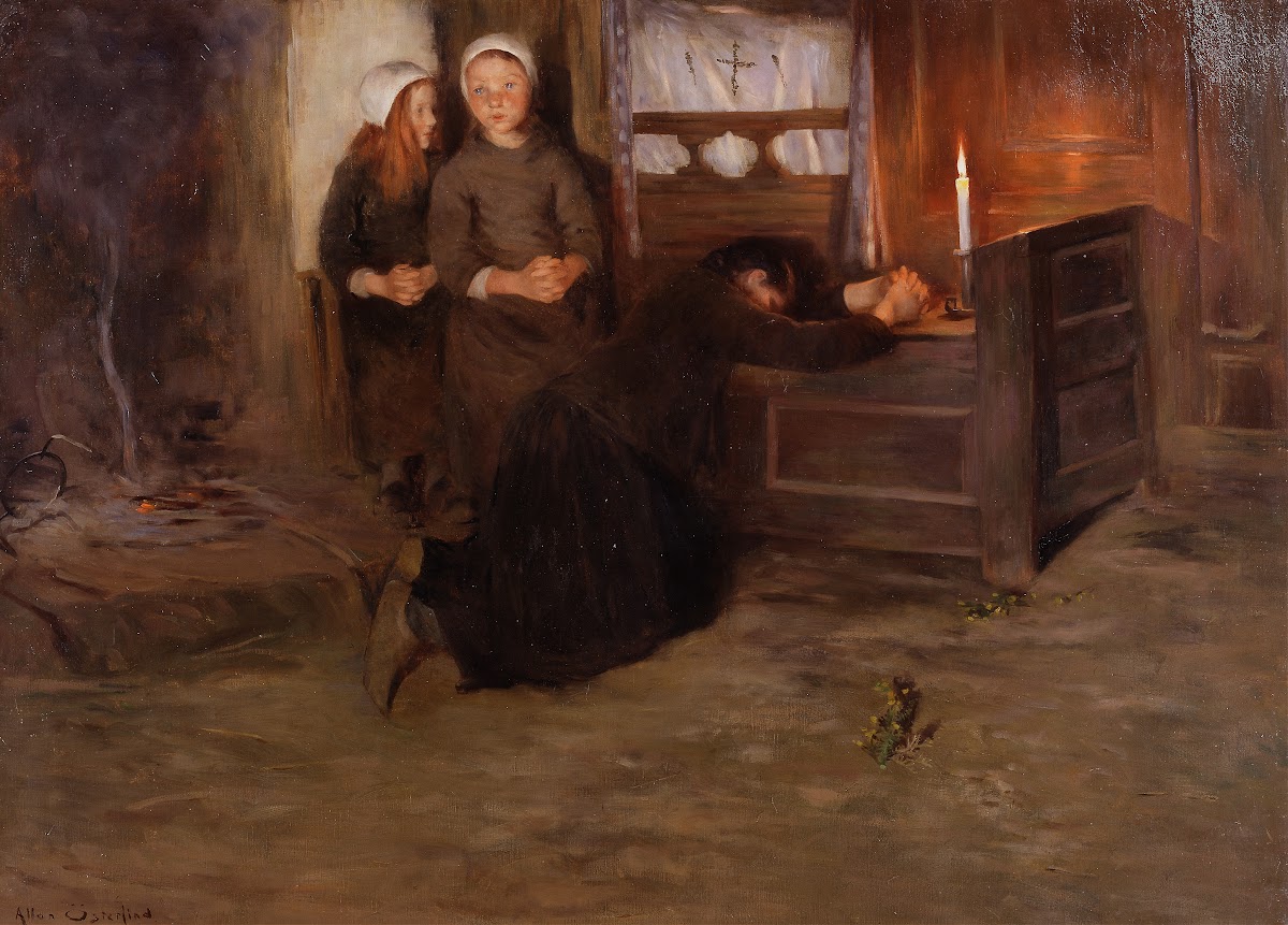 A Death Bed in Brittany