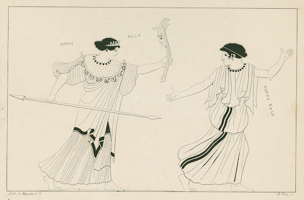 Minerva pursues a nymph 1844 1861