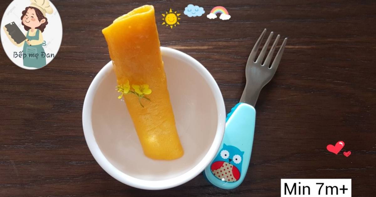 Lòng đỏ trứng gà cuộn phô mai