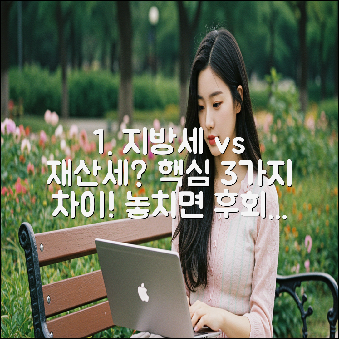 지방세 vs 재산세 감면, 3가지 핵심 차이!