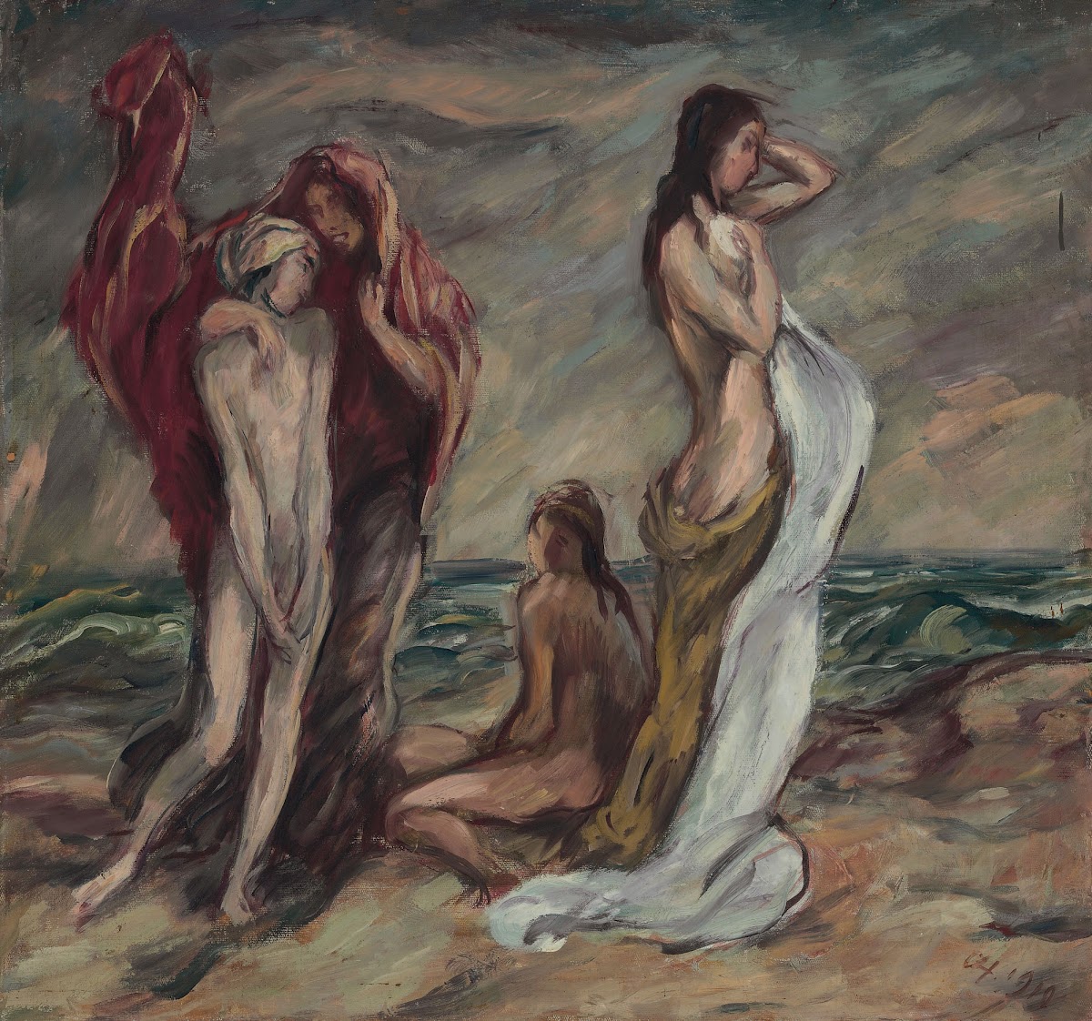Im Sturm Four Figures 1910