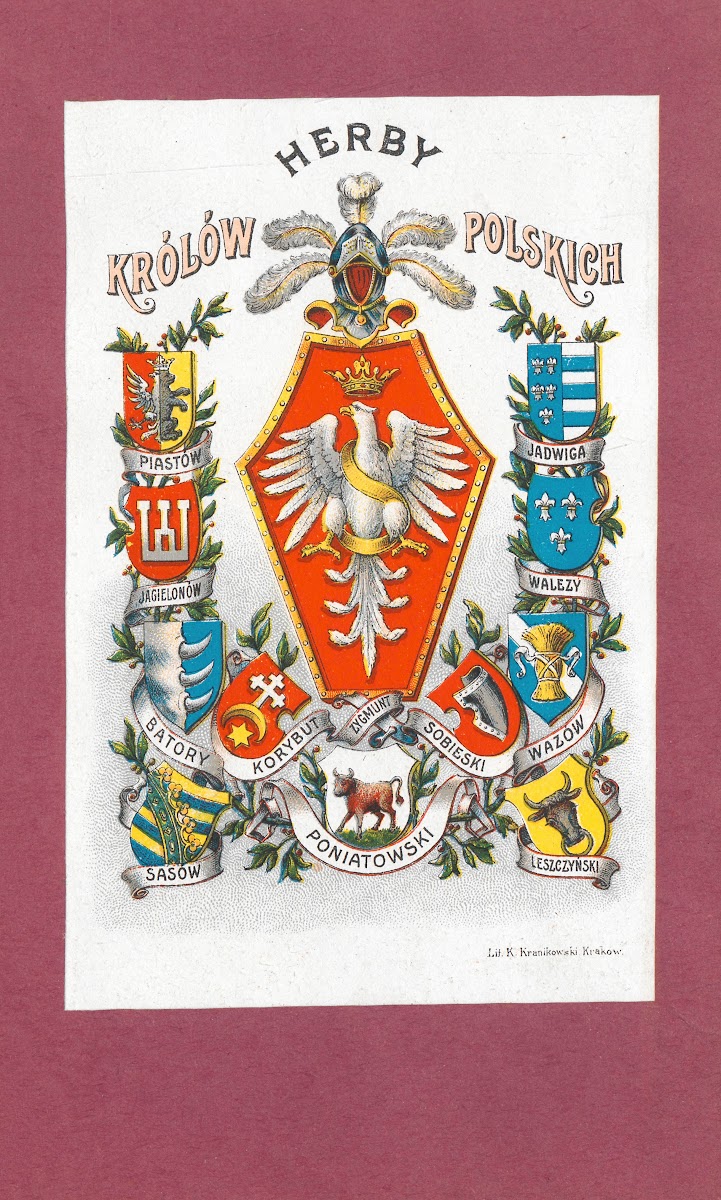 Herby Królów Polskich 20th century