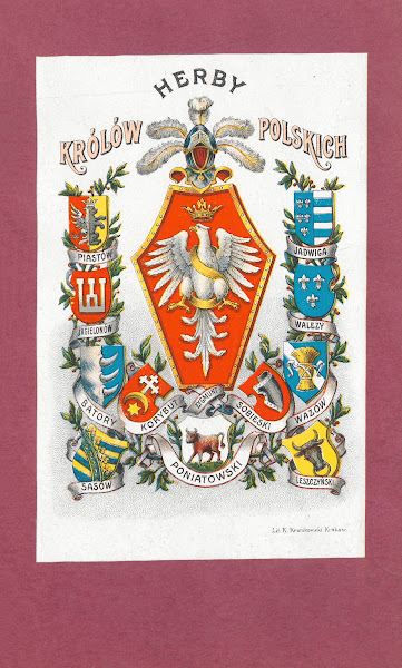 Herby Królów Polskich 20th century