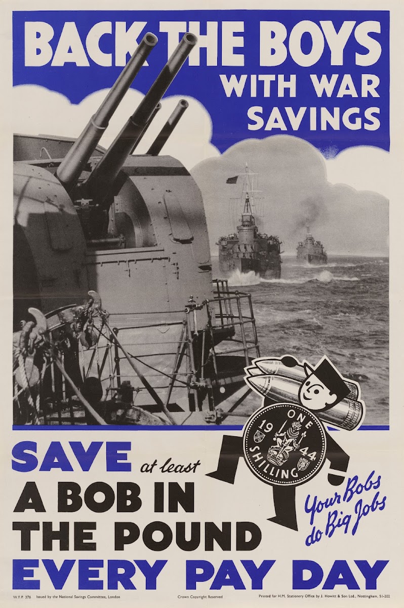 Back The Boys With War Savings