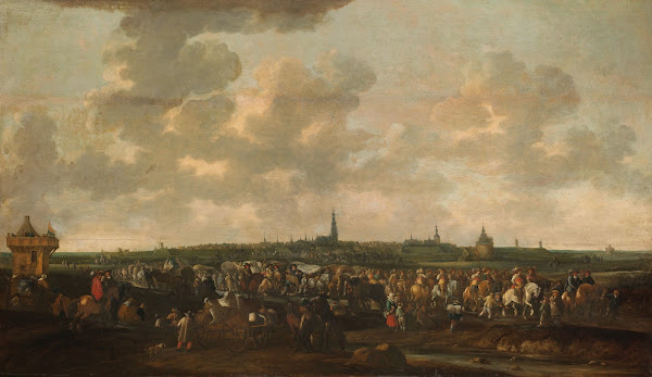 Departure of Spanish Occupation Troops from Breda October 10 1637 1647   1683