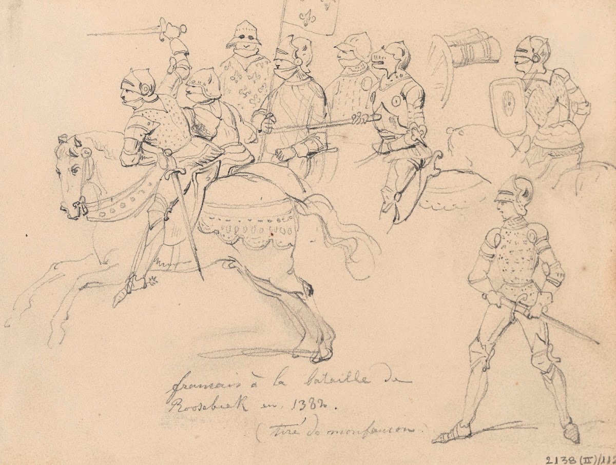 Armoured Rider on Horseback