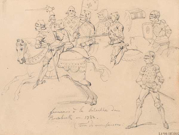 Armoured Rider on Horseback