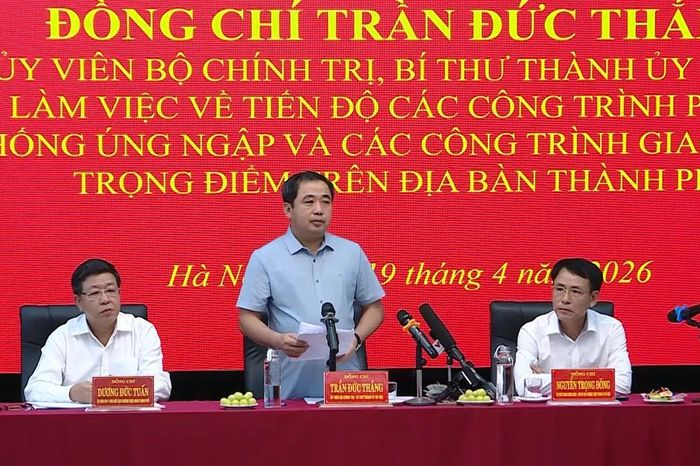 [Video] Bí thư Thành ủy Hà Nội yêu cầu các dự án của Hà Nội phải rõ thời hạn hoàn thành, dồn mọi nguồn lực để triển khai - Báo Nhân Dân