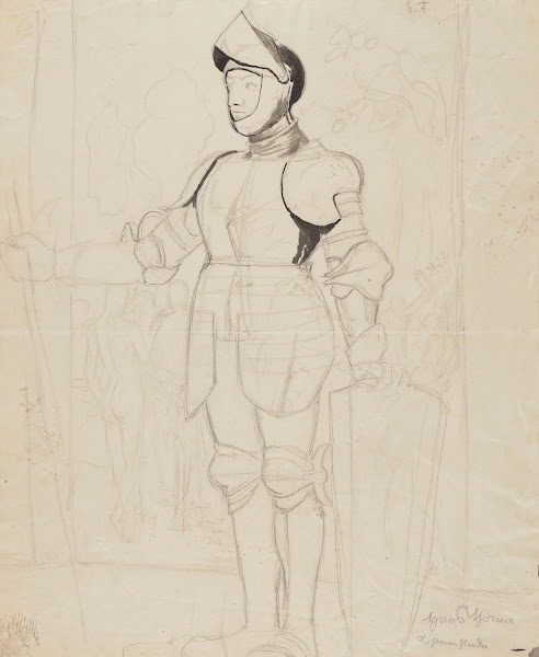 Project for a Composition Guardian in front of the Garden of Love 1890