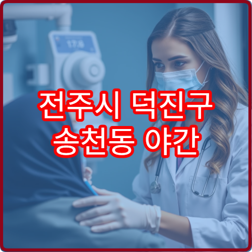 전주시 덕진구 송천동 야간 산부인과 진료 가능한 병원 여성 건강 진료 안내