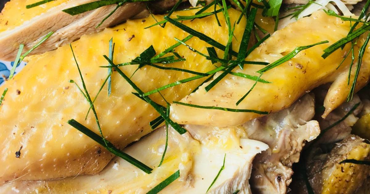 Gà cục tác lá chanh