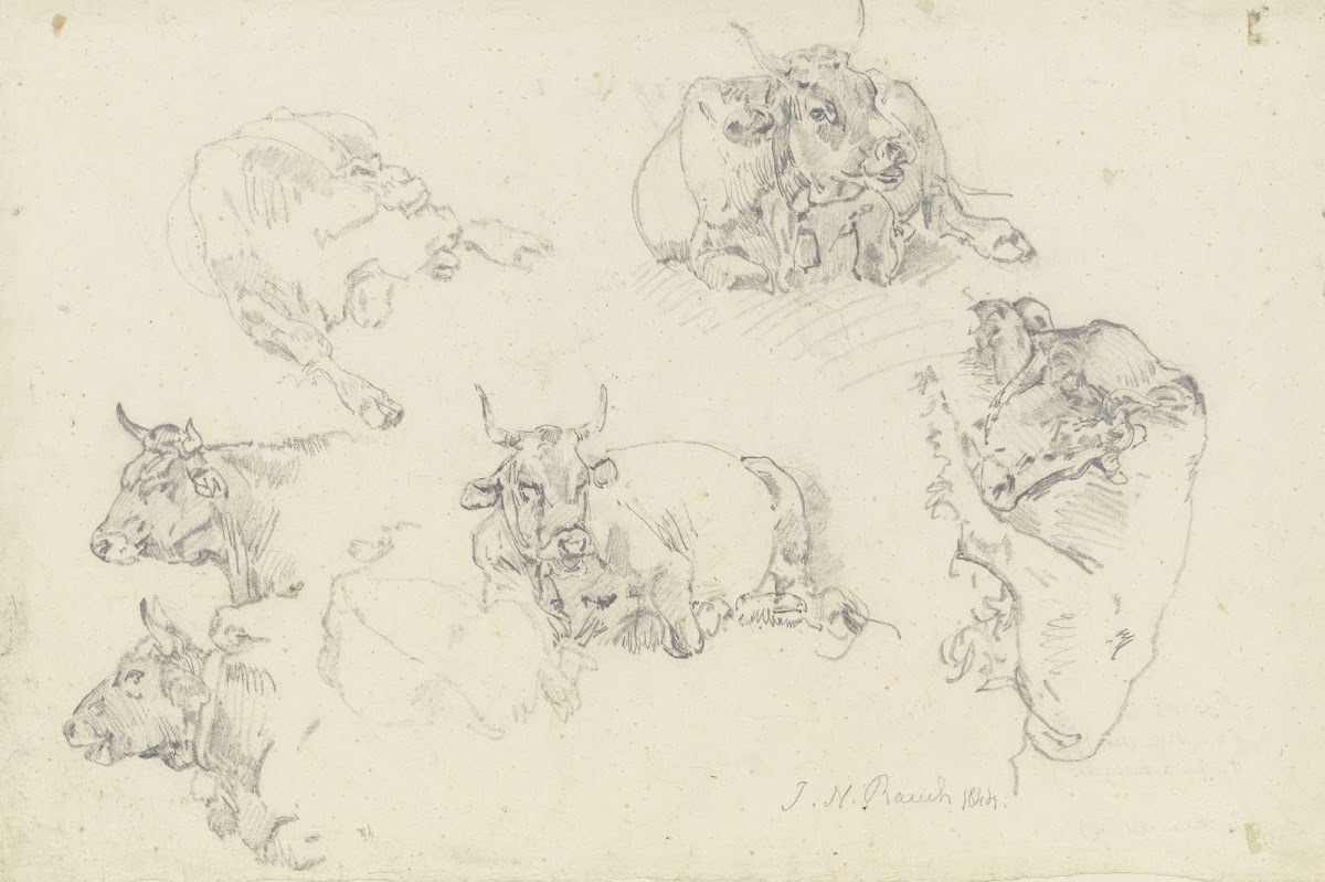 Six cattle 1844