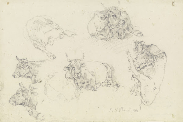 Six cattle 1844