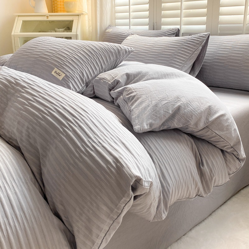 Cotton bedding set, wash quality