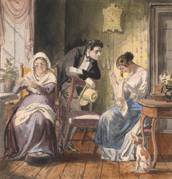 Et besøg Et besøg fra hverdagslivet 1850  1859