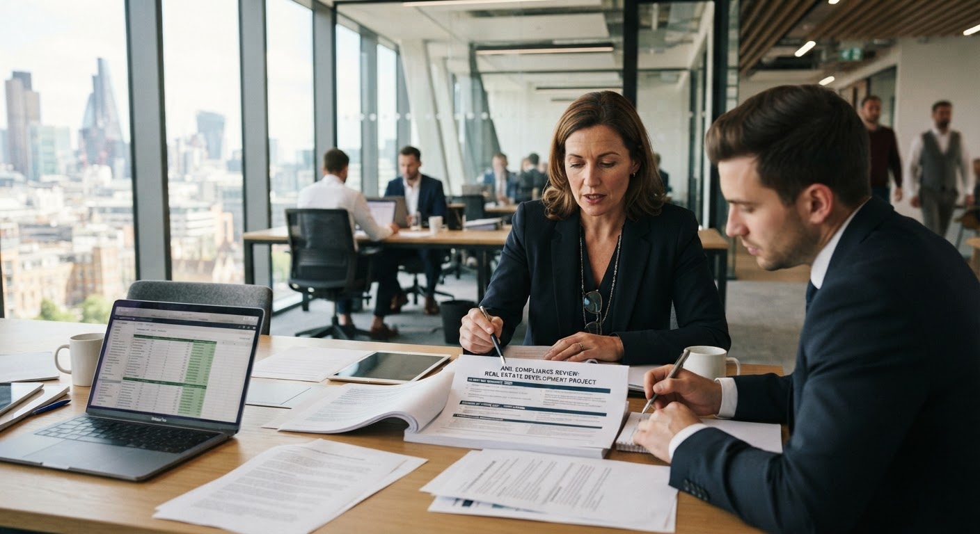 هل شركتك مطمئنة لمكافحة غسل الأموال في التطوير العقاري؟