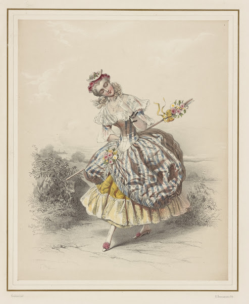 Melle Pauline Leroux Pas villagèois 1844