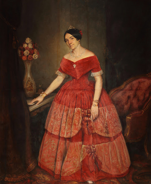 Retrato de Manuelita Rosas 1851