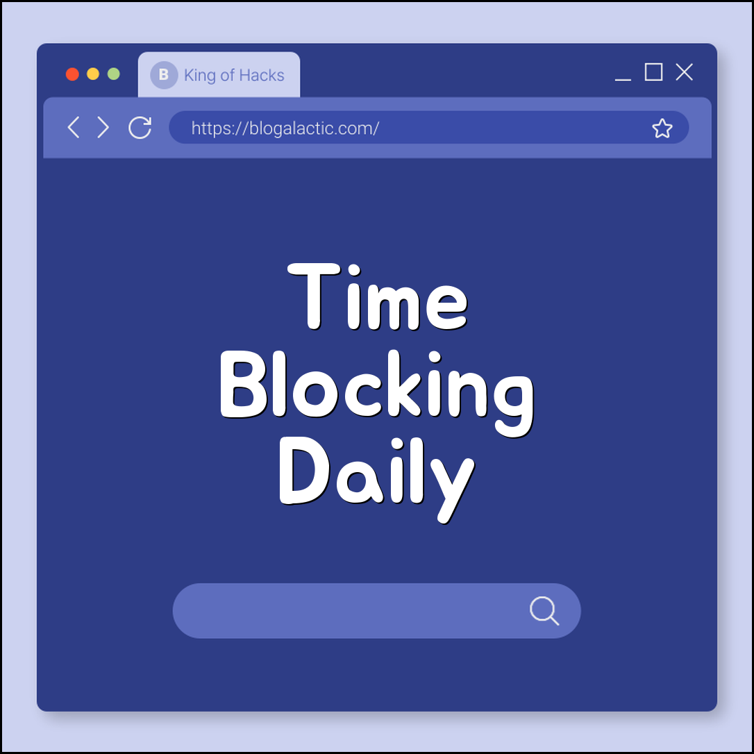 Time blocking daily planner guide (tasks, focus, breaks)