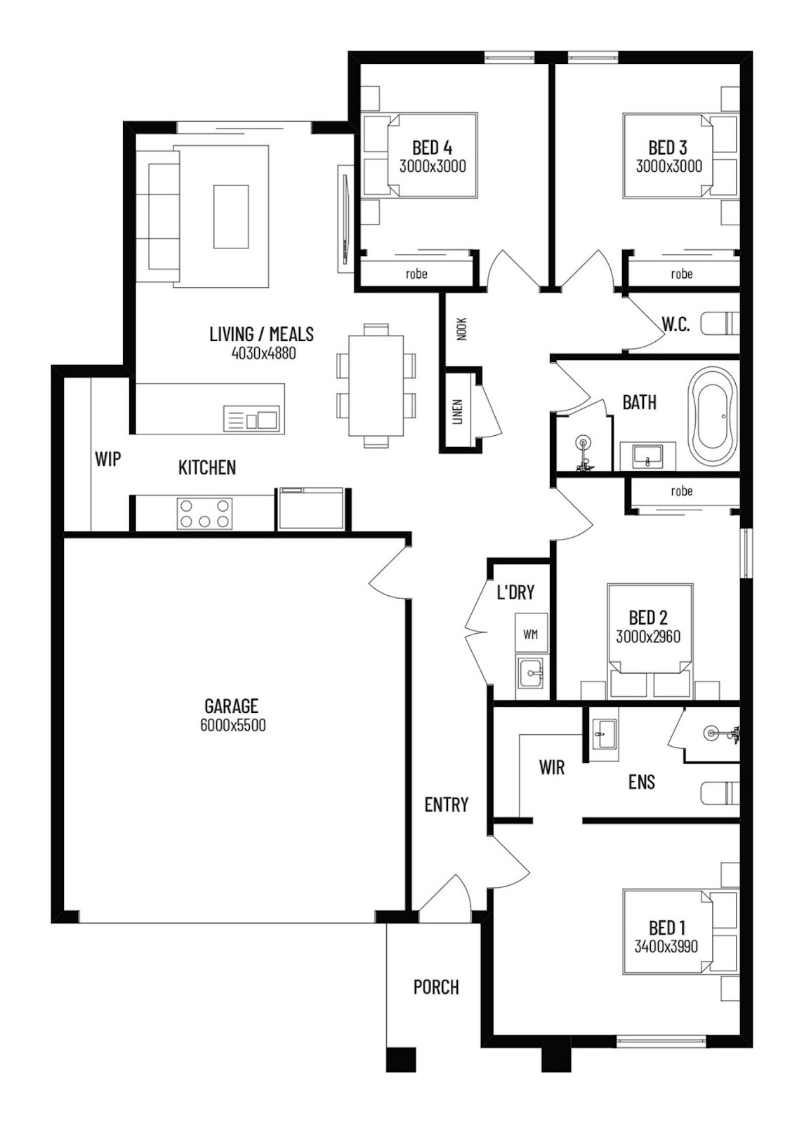 House and Land Investment Property in Armstrong Creek, VIC (3.96% Yield) | Aus Investment Properties - Floor Plan 1