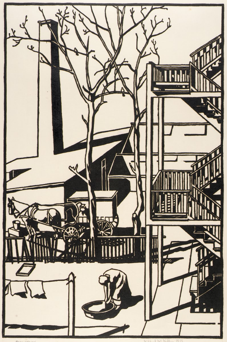 Back Stairs 1915
