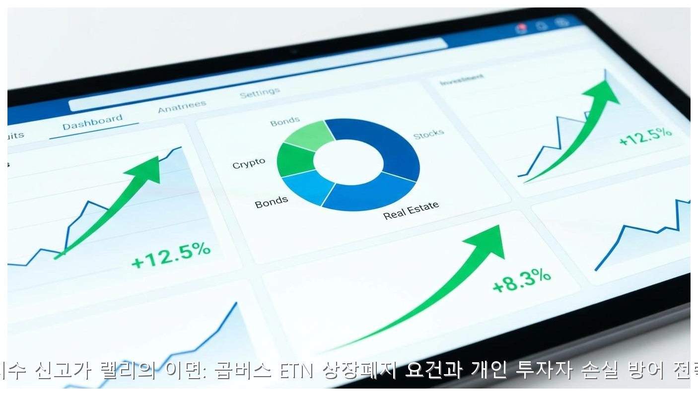 지수 신고가 랠리의 이면: 곱버스 ETN 상장폐지 요건과 개인 투자자 손실 방어 전략 핵심 안내 및 분석 인포그래픽 (8)
